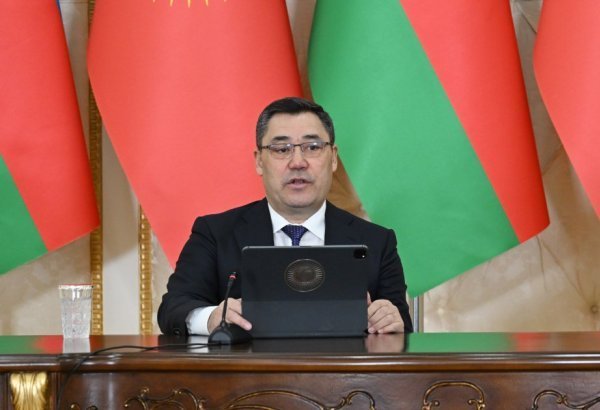 President of Kyrgyzstan highlights construction of secondary school in Agdham district