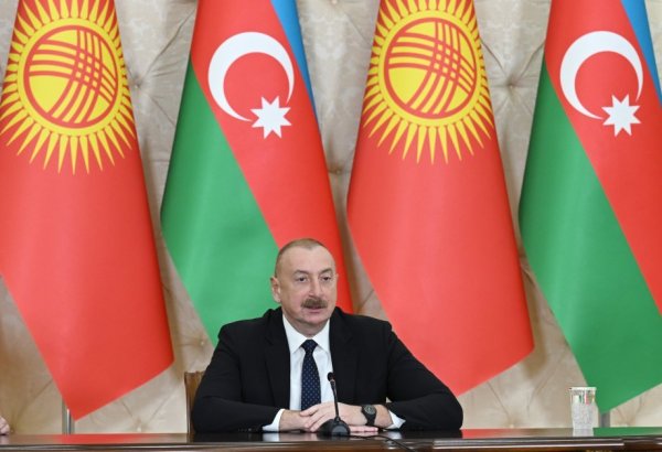 Президент Ильхам Алиев: Уставной фонд Азербайджано-кыргызского фонда развития увеличен в 4 раза – до 100 миллионов долларов