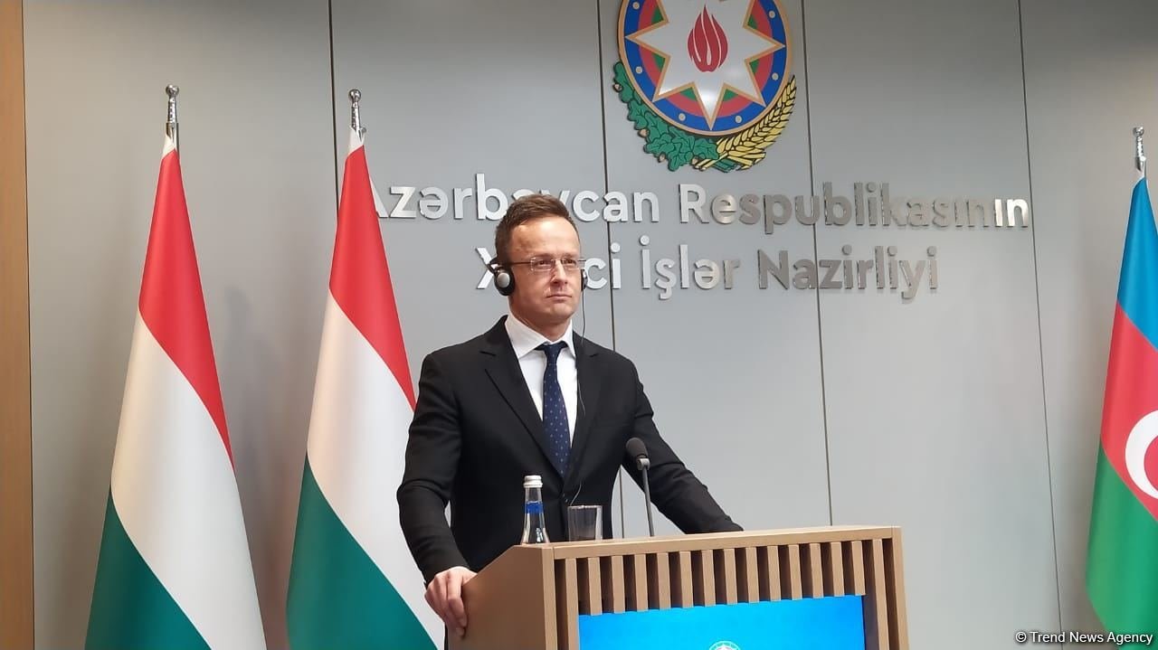 Hungarian FM lists Azerbaijan's non-oil priority sectors for co-op