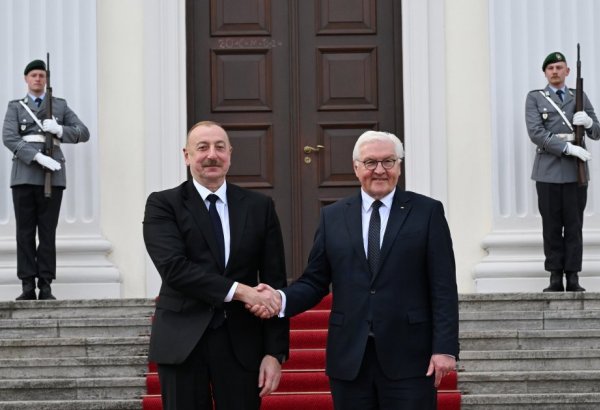 President Ilham Aliyev, President Frank-Walter Steinmeier hold one-on-one meeting