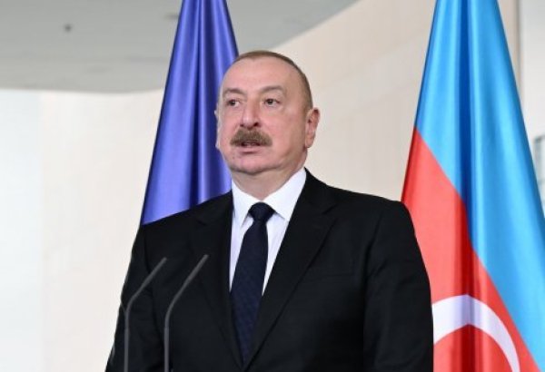 Президент Ильхам Алиев: Мы высоко оцениваем мирные переговоры между Азербайджаном и Арменией