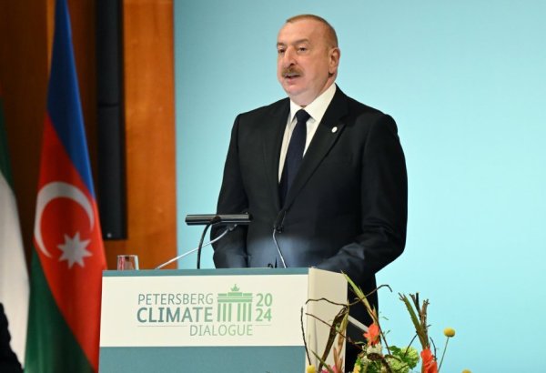 Президент Ильхам Алиев: Страны, богатые природными ресурсами, газом и нефтью, должны быть лидерами в борьбе с изменением климата