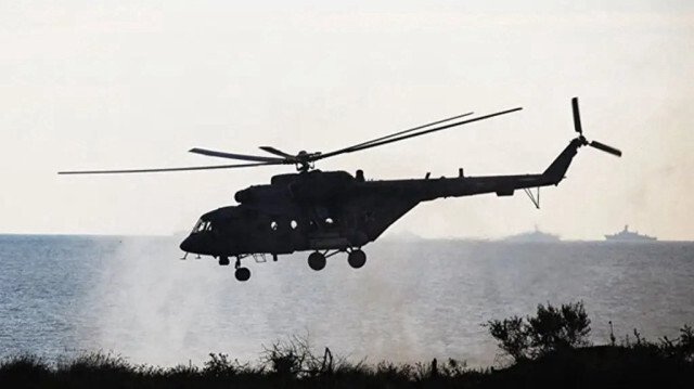 Ekvadorda hərbi helikopter qəzaya uğrayıb