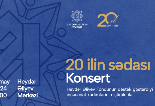 Baku to stage concert celebrating Heydar Aliyev Foundation's anniversary