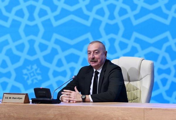 We can't allow certain European countries to treat other nations as colonies in 21st century - President Ilham Aliyev