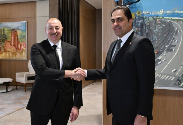 President Ilham Aliyev receives chairman of Iraqi Parliament