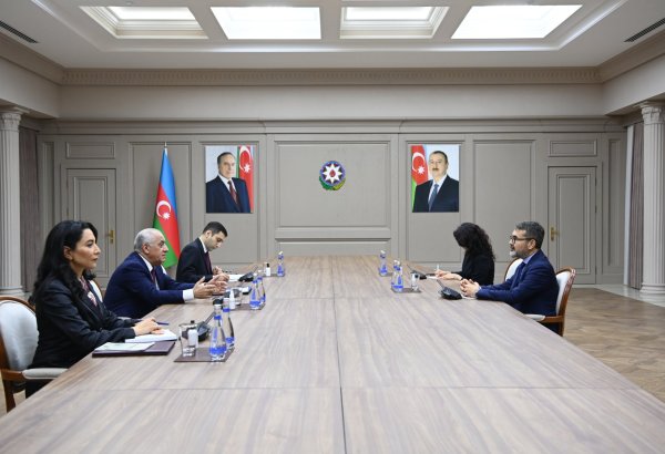 Azerbaijani PM debates with head of Türkiye's Institute for Human Rights and Equality