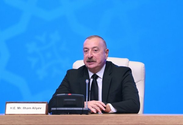 Президент Ильхам Алиев: Азербайджан и Армения проводят работу по делимитации и демаркации без каких-либо посредников