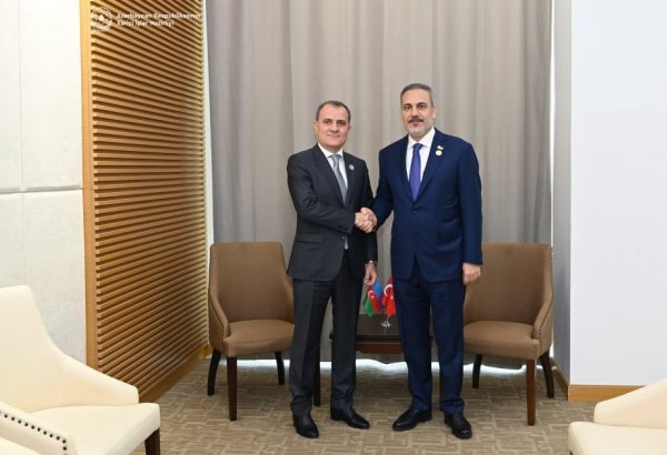 Azerbaijani FM meets with his Turkish colleague