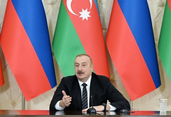 Президент Ильхам Алиев: Сегодня Словакия и Азербайджан руководствуются политикой, основанной на уважении суверенитета и достоинстве