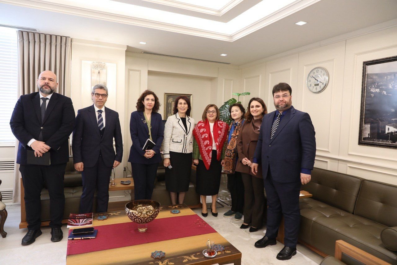 Türk Mədəniyyəti və İrsi Fondunun Prezidenti ilə Qaziantep Böyükşəhər Bələdiyyə sədri arasında görüş keçirilib